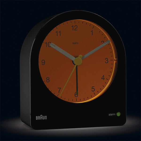 Braun BC-22 Classic Alarm Clock, Black