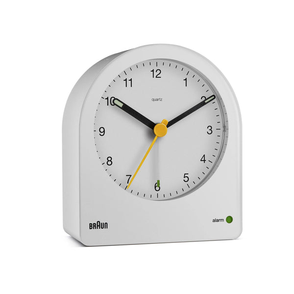 Braun BC-22 Classic Alarm Clock, White