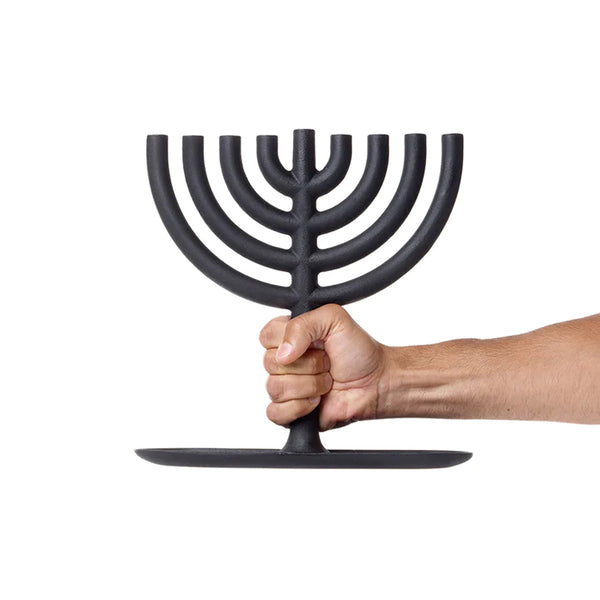 Cast Iron Menorah